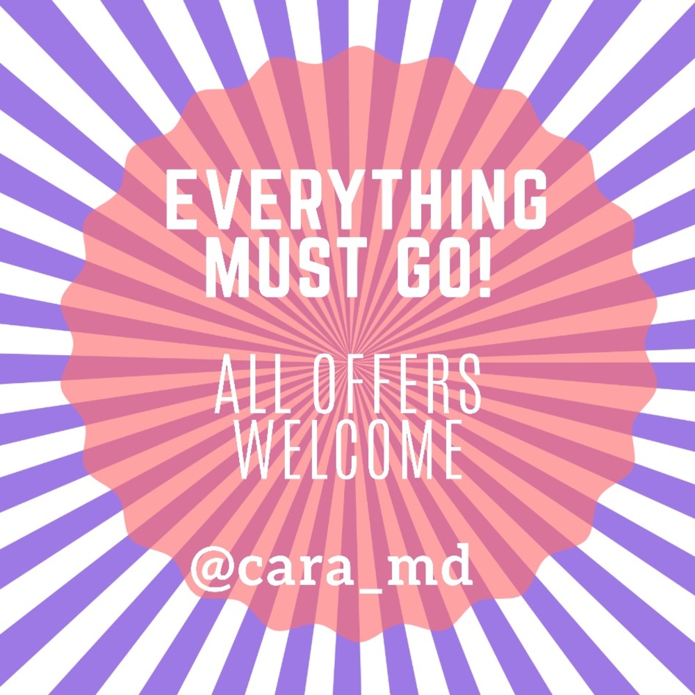 EVERYTHING MUST GO!